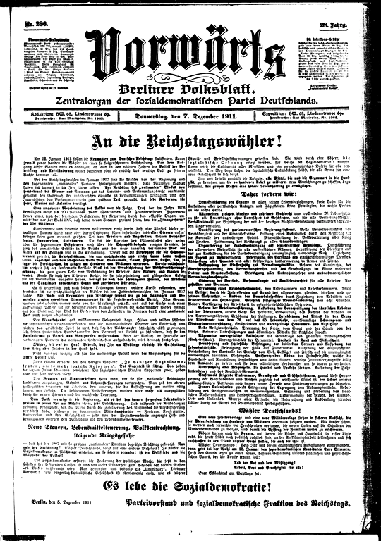 Historical German Election Manifestos